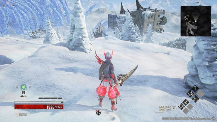 Na samym początku warto zaznaczyć, że w większych zaspach śnieżnych znajdują się wrogowie, więc miej to na uwadze - Snowfield Summit | Solucja Code Vein - Code Vein - poradnik do gry