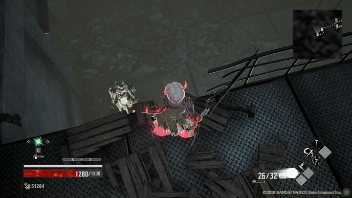 Cofnij się do momentu zejścia po drabinie, gdy będziesz już na górze, idź prosto, tam rozwal drewniane skrzynie - Military Storehouse | Solucja Code Vein - Code Vein - poradnik do gry