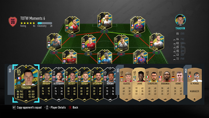 LP - FIFA 20 Ultimate Team: Historie Drużyny Tygodnia 6 (TOTW Moments) - FIFA 20 - poradnik do gry