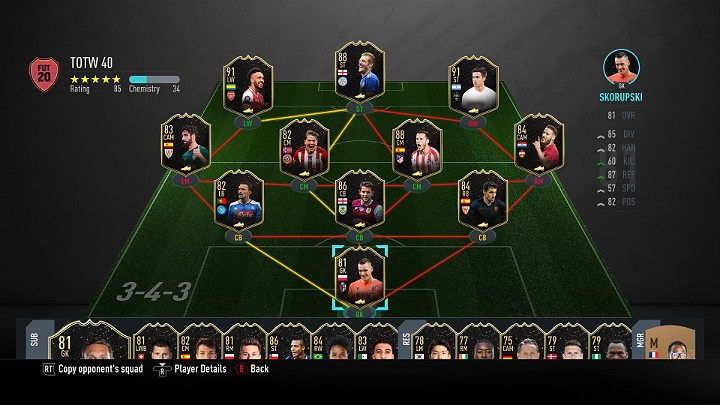 LP - FIFA 20: Drużyna Tygodnia 40 (TOTW 40) - FIFA 20 - poradnik do gry