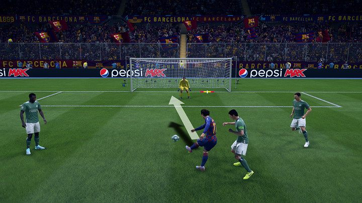 Klasyczny, mocny strzał to zazwyczaj najprostszy i najlepszy sposób na wykończenie akcji i zdobycie gola - Strzelanie w FIFA 20 - FIFA 20 - poradnik do gry