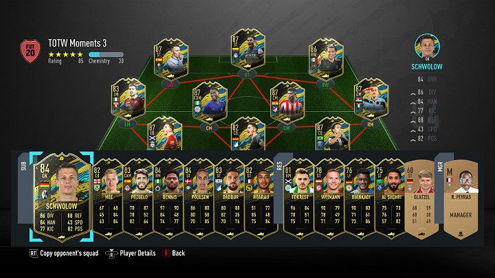 LP - Historie Drużyny Tygodnia 3 (TOTW Moments) w FIFA 20 Ultimate Team - FIFA 20 - poradnik do gry