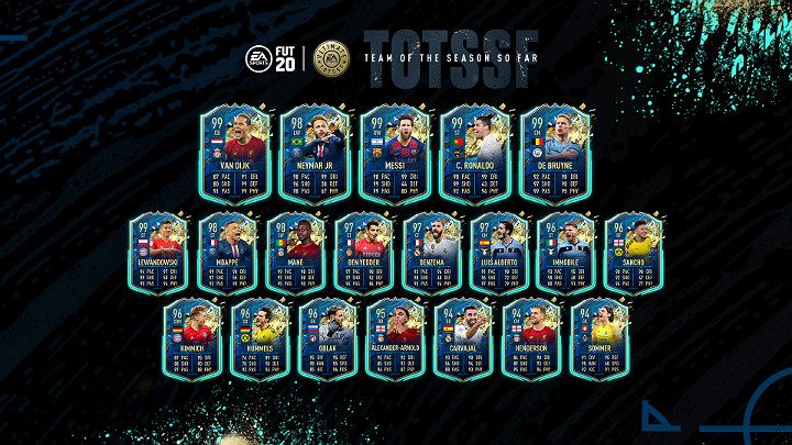 LP - FIFA 20: Drużyna Dotychczasowego Sezonu Ultimate (Ultimate TOTSSF) - FIFA 20 - poradnik do gry