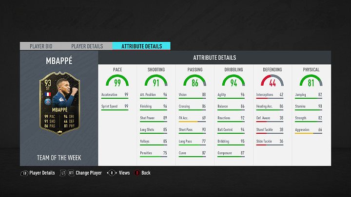 Najlepszym piłkarzem w dwudziestej drugiej odsłonie Drużyny Tygodnia w grze FIFA 20 jest Kylian Mbappé - Francuski piłkarz występujący na pozycji napastnika w klubie Paris Saint-Germain - Drużyna Tygodnia 22 (TOTW) - FIFA 20 Ultimate Team - FIFA 20 - poradnik do gry
