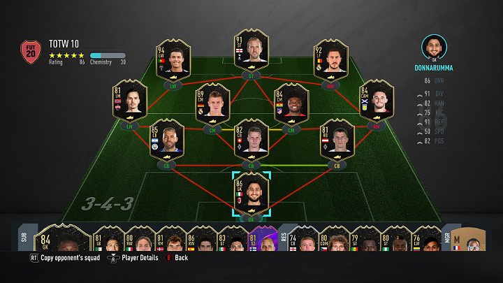 LP - Drużyna Tygodnia 10 (TOTW) - FIFA 20 Ultimate Team - FIFA 20 - poradnik do gry