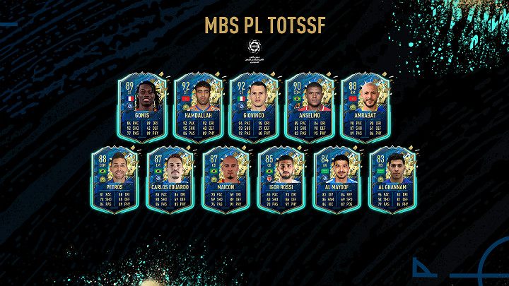 LP - FIFA 20: Drużyna Dotychczasowego Sezonu Saudi Professional League - FIFA 20 - poradnik do gry