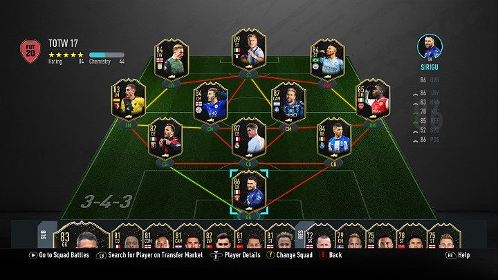 LP - Drużyna Tygodnia 17 (TOTW) - FIFA 20 Ultimate Team - FIFA 20 - poradnik do gry