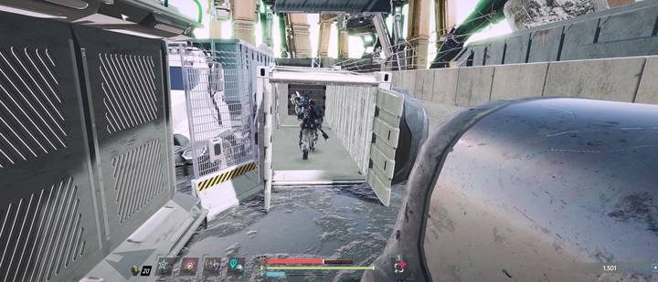 Istnieje jeszcze jedna droga do Port Nixon, prowadząca przez Riverside (zachodnią część miasta, autostradę, za więzieniem - The Surge 2: Port Nixon - nagrania, sekrety - The Surge 2 - poradnik do gry
