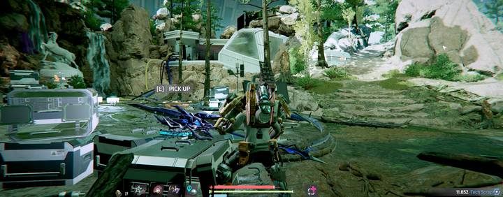 Na placu, za bazą Hawke, na jednym ze stołów, trudny do przeoczenia - The Surge 2: Port Gideons Rock - nagrania, sekrety - The Surge 2 - poradnik do gry