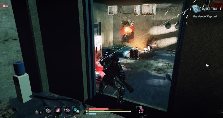 W pokoju znajdziesz kartę dostępu oraz audiolog - The Surge 2: Król szabrowników - solucja, opis przejścia - The Surge 2 - poradnik do gry