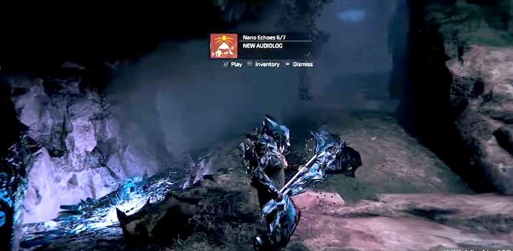 Zeskocz z półki skalnej, poniżej przy skale znajdziesz przedostatni zapis audio - The Surge 2: Metamorfoza - solucja, opis przejścia - The Surge 2 - poradnik do gry