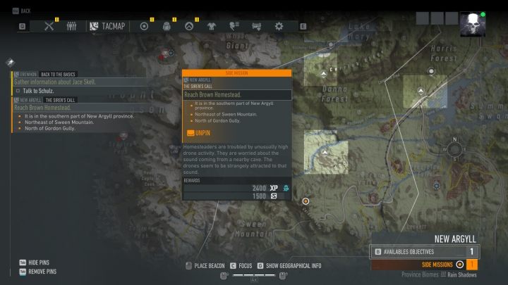 Poboczne z kolei kolorem pomarańczowym. - Zadania główne i poboczne | Ghost Recon Breakpoint - Tom Clancys Ghost Recon Breakpoint - poradnik do gry