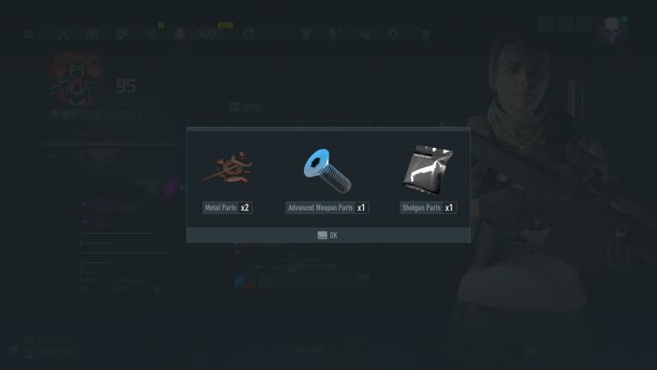 Materiały do ulepszania broni pozyskuje się poprzez ich rozbiórkę. - Jak sprawnie pozyskiwać materiały rzemieślnicze w Breakpoint? - Tom Clancys Ghost Recon Breakpoint - poradnik do gry