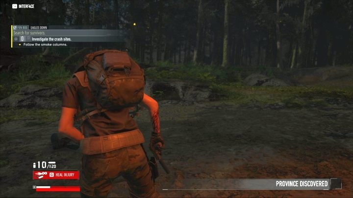 Kontuzjowana postać będzie mieć zmniejszony pasek zdrowia, będzie wolniej się poruszać i zmuszona będzie do korzystania z pistoletu. - Tom Clancys Ghost Recon Breakpoint - poradnik do gry