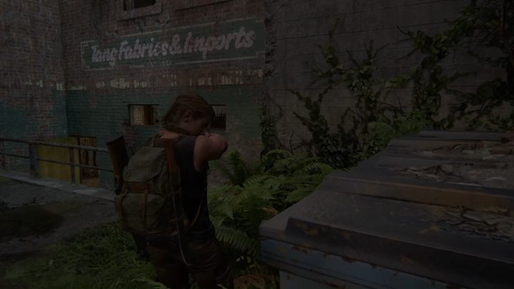 Na początek idź za Mannym i wejdźcie do budynku - The Last of Us 2: Wrogie terytorium - solucja, opis przejścia - The Last of Us 2 - poradnik do gry