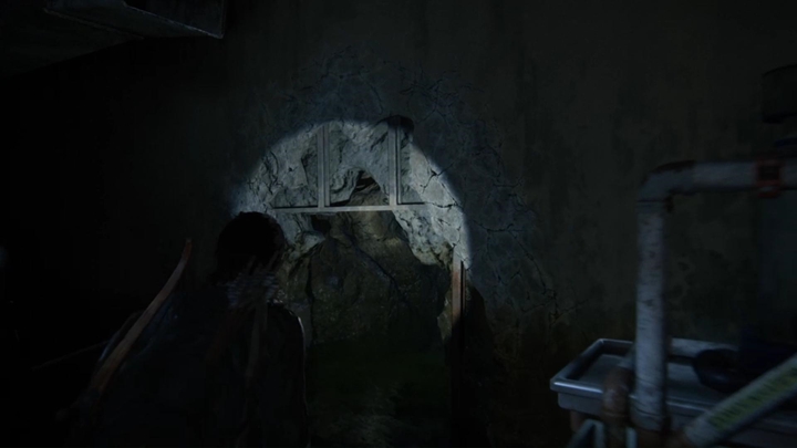 Idź przez dziurę w szybie i zeskocz na dół obiektu - The Last of Us 2: Infiltracja Akwarium - solucja, opis przejścia - The Last of Us 2 - poradnik do gry