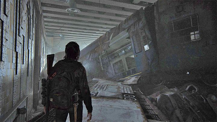 To artefakt i on również jest odnajdywany w obszarze z wykolejonymi wagonami, w którym była opisana powyżej karta kolekcjonerska - The Last of Us 2: Tunele / The Tunnels sekrety, znajdźki - The Last of Us 2 - poradnik do gry