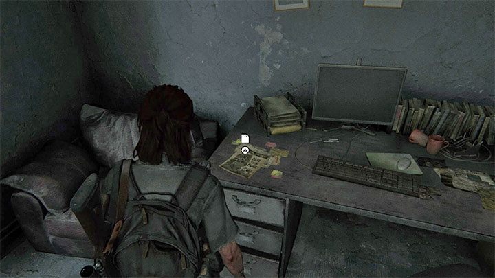 Zajrzyj do nieoświetlonego biura - The Last of Us 2: Hillcrest sekrety, znajdźki - The Last of Us 2 - poradnik do gry