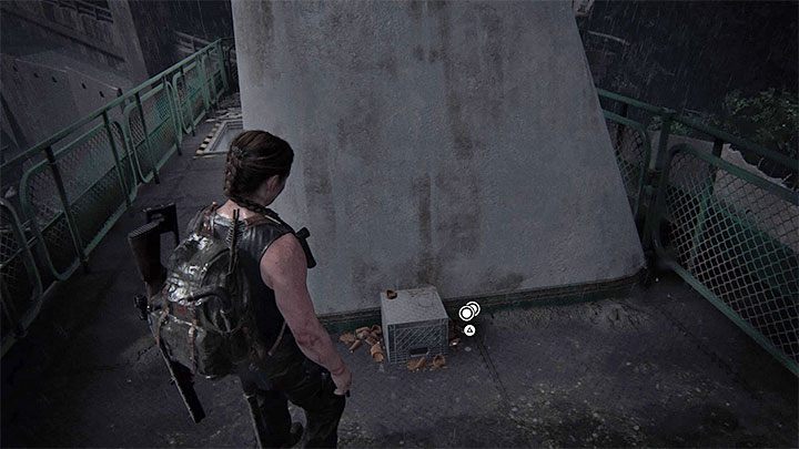 Po użyciu drabiny obróć się o 180 stopni i zabdaj obszar przed sobą - moneta leży na ziemi - The Last of Us 2: Wybrzeże / The Coast sekrety, znajdźki - The Last of Us 2 - poradnik do gry