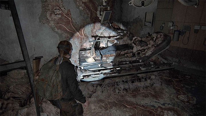 Zbadaj obszar odwiedzany po minięciu trzeciego uszczelnienia (Containment Seal 3) - The Last of Us 2: Epicentrum / Ground Zero sekrety, znajdźki - The Last of Us 2 - poradnik do gry