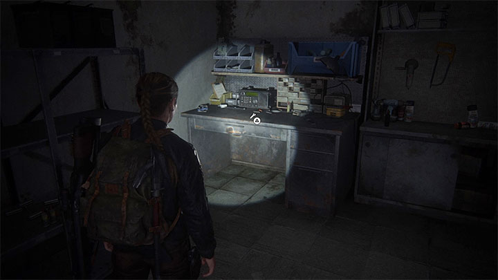 Warsztat jest wewnątrz wspomnianego budynku - The Last of Us 2: Ucieczka z wyspy / The Escape sekrety, znajdźki - The Last of Us 2 - poradnik do gry