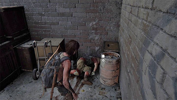 Zeskocz z dachu wagonu i zbliż się do okolicznego budynku - The Last of Us 2: Kurort / The Resort sekrety, znajdźki - The Last of Us 2 - poradnik do gry