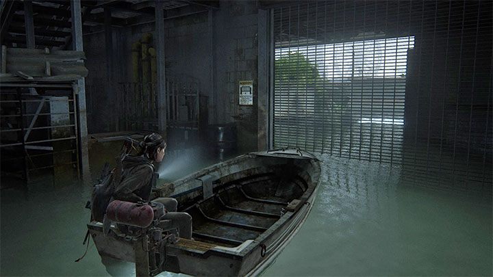 Odnalezieniem sejfu możesz zająć się niedługo po ukradzeniu łodzi - The Last of Us 2: Seattle, dzień 3 Ellie - sejfy, kody - The Last of Us 2 - poradnik do gry