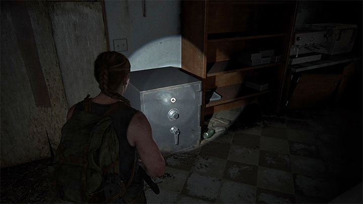 Sejf jest wewnątrz piekarni Jasmine Bakery zlokalizowanej po lewej stronie - The Last of Us 2: Seattle, dzień 1 Abby - sejfy, kody - The Last of Us 2 - poradnik do gry