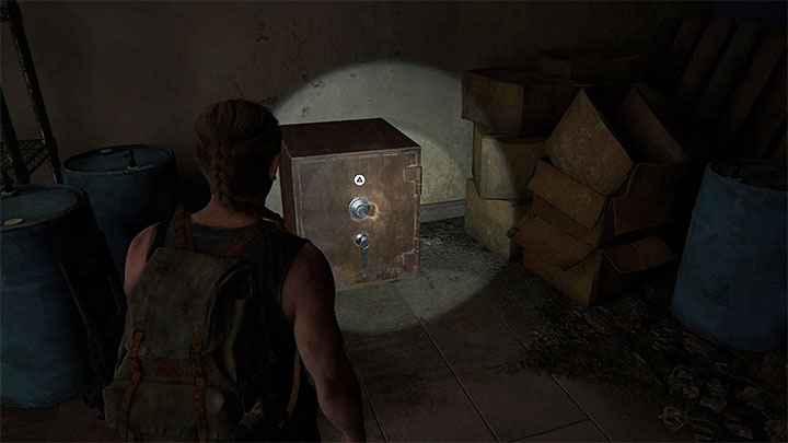 Sejf jest wewnątrz budynku - The Last of Us 2: Pieszo / On Foot sekrety, znajdźki - The Last of Us 2 - poradnik do gry