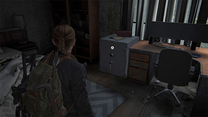 Sejf z etapu Droga na skróty również znajduje się wewnątrz mieszkania 302, w którym znalazłeś opisaną wcześniej notatkę - The Last of Us 2: Droga na skróty / The Shortcut sekrety, znajdźki - The Last of Us 2 - poradnik do gry