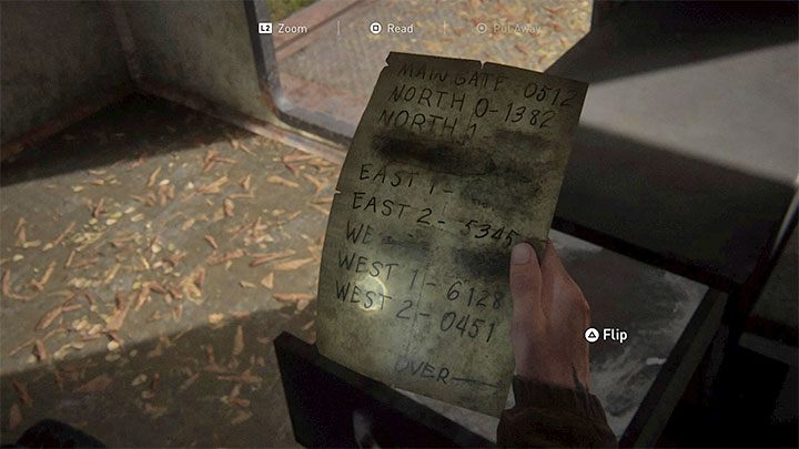 Słynna kombinacja 0451 pojawia się także w grze The Last of Us Part 2 - The Last of Us 2: Easter-eggi - rozdziały Ellie - The Last of Us 2 - poradnik do gry