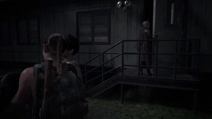 W końcu nadjedzie pomoc - wsiadaj szybko do auta, a następnie zanieś ranną Yarę do budynku - The Last of Us 2: Las - solucja, opis przejścia - The Last of Us 2 - poradnik do gry