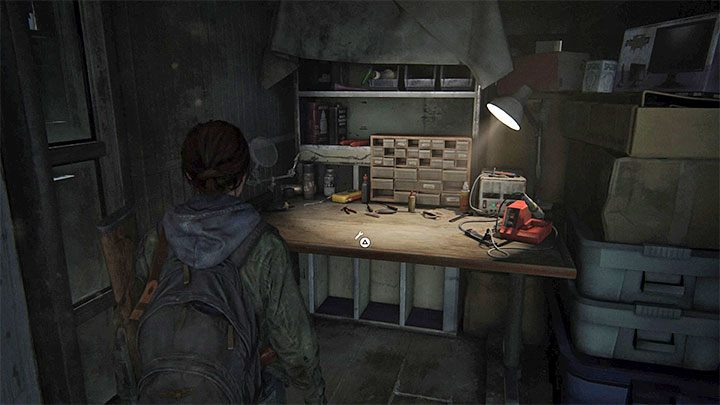 W TLoU2 posiadane bronie możesz ulepszyć tylko po dotarciu do jednego ze stołów warsztatowych - The Last of Us 2: Ulepszanie broni, warsztaty - The Last of Us 2 - poradnik do gry