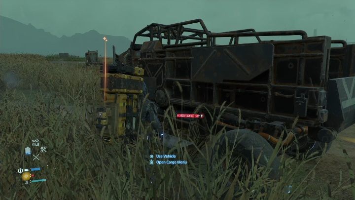 Gdy wyczerpią Ci się baterie udaj się do jednego z obozów przeciwników i ukradnij im samochód - Death Stranding: Rozdział 10 - Die - Hardman | Opis przejścia, solucja - Death Stranding - poradnik do gry