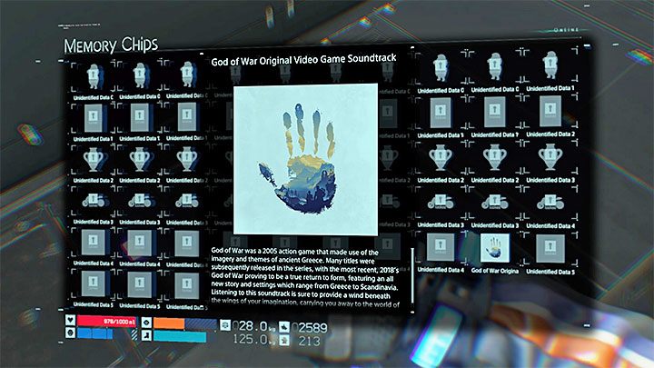 Po ponownym otwarciu menu z listą kart pamięci będziesz mógł obejrzeć odblokowany wpis - Jakie zastosowanie mają karty pamięci w Death Stranding? - Death Stranding - poradnik do gry