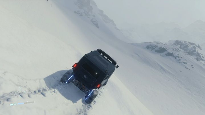 Jeżdżenie po górach jest bardzo niebezpieczne - Death Stranding: Rozdział 5 - Mama | Opis przejścia, solucja - Death Stranding - poradnik do gry