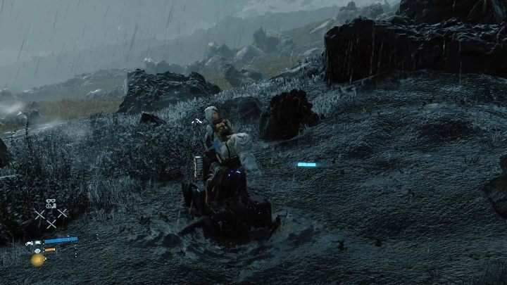 Większą część drogi możesz pokonać na motocyklu - Death Stranding: Rozdział 5 - Mama | Opis przejścia, solucja - Death Stranding - poradnik do gry