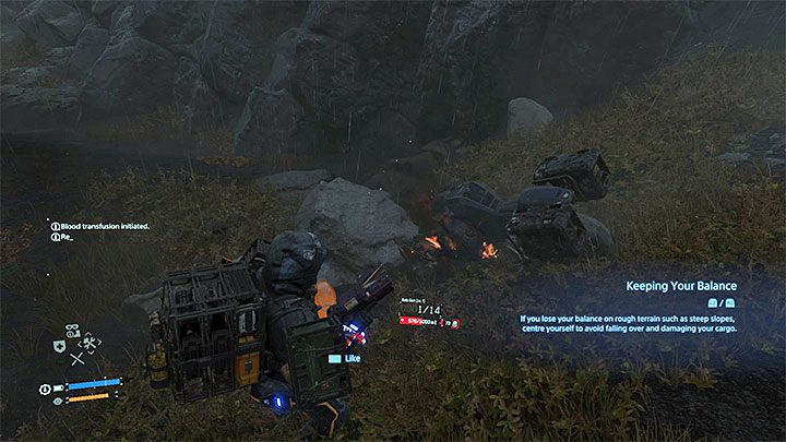 Uwaga - Każdy pojazd w grze może ulec całkowitemu zniszczeniu - Jak zdobyć i uruchomić nowy motocykl w Death Stranding? - Death Stranding - poradnik do gry