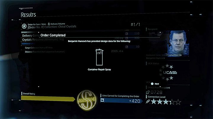Gra pozwala na naprawianie wyłącznie pojemników - Jak naprawić uszkodzony ładunek w Death Stranding? - Death Stranding - poradnik do gry