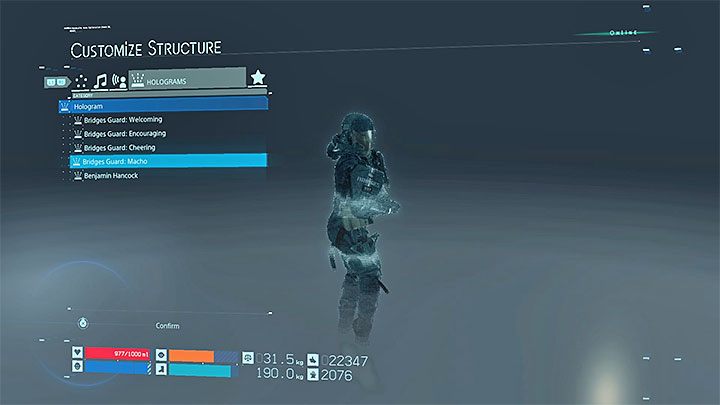 Możesz ustawiać - Jak tworzyć hologramy w Death Stranding? - Death Stranding - poradnik do gry
