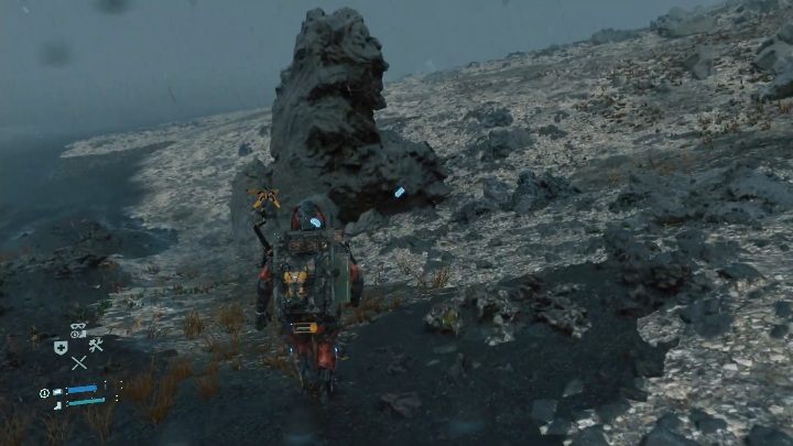 Fright Night znajduje się na północnej granicy mapy blisko wody - Nośniki pamięci | Sekrety, znajdźki w Death Stranding - Death Stranding - poradnik do gry