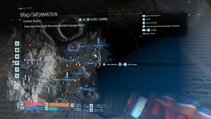 Dwudziesty pierwszy nośnik pamięci znajdziesz w okolicy Węzła Jeziornego (Lake Knot City) - Nośniki pamięci | Sekrety, znajdźki w Death Stranding - Death Stranding - poradnik do gry