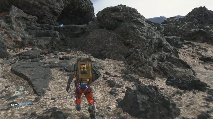 Odejdź kawałek od obozu wrogów i wejdź na skalne pustkowie - Nośniki pamięci | Sekrety, znajdźki w Death Stranding - Death Stranding - poradnik do gry