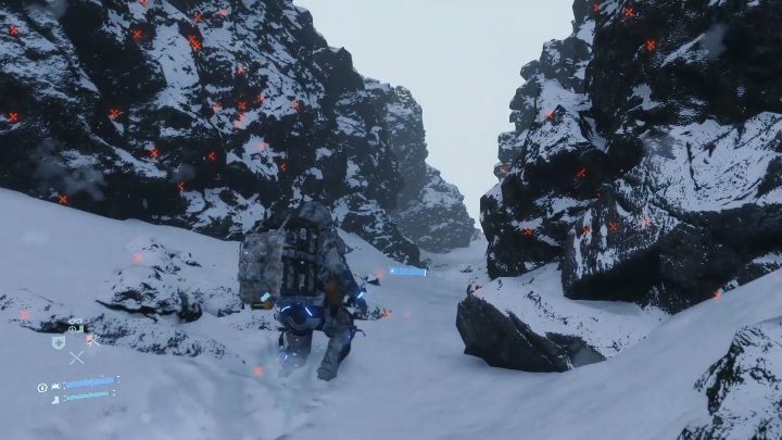 Obiekt ten znajdziesz w połowie drogi na szczyt - Nośniki pamięci | Sekrety, znajdźki w Death Stranding - Death Stranding - poradnik do gry