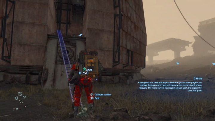 Musisz dostać się na wieżę, tuż za laboratorium, aby zdobyć znajdzkę - Nośniki pamięci | Sekrety, znajdźki w Death Stranding - Death Stranding - poradnik do gry