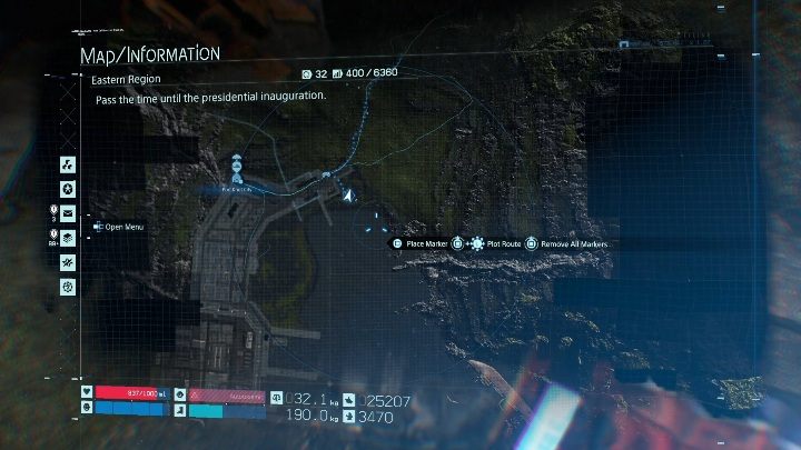 Czterdziesty pierwszy nośnik pamięci znajdziesz w okolicy Węzła Portowego (Port Knot City) - Nośniki pamięci | Sekrety, znajdźki w Death Stranding - Death Stranding - poradnik do gry