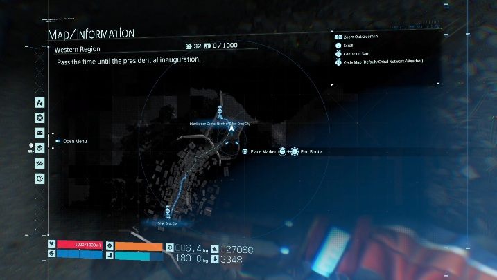 Czterdziesty czwarty nośnik pamięci znajdziesz w okolicy Waystation North of Mountain Knot City - Nośniki pamięci | Sekrety, znajdźki w Death Stranding - Death Stranding - poradnik do gry