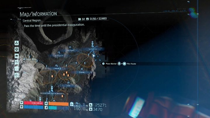 Czterdziesty siódmy nośnik pamięci znajdziesz w okolicy Węzła Jeziornego (Lake Knot City) - Nośniki pamięci | Sekrety, znajdźki w Death Stranding - Death Stranding - poradnik do gry