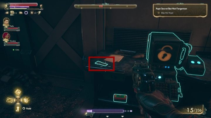 Następnie wejdź na teren strzeżony - Co przechowane, nie zapomniane - The Outer Worlds - poradnik do gry