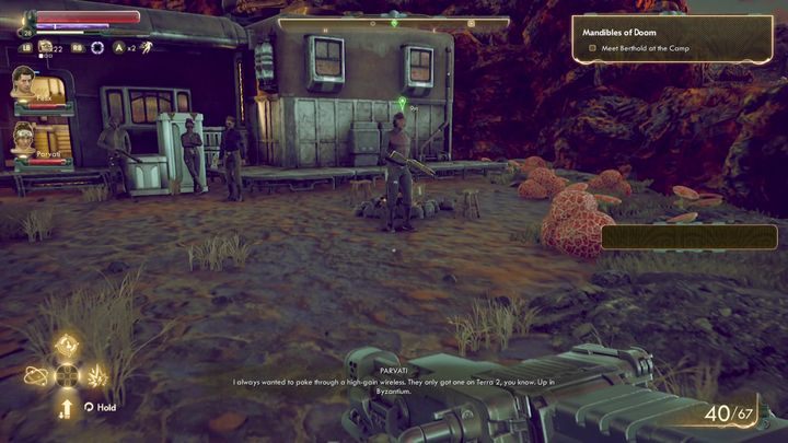 Wynagrodzenie odbierzesz w obozie znajdującym się w obozie C3 ulokowanym w okolicach Stacji Diabelski Szczyt - Żuwaczki zagłady | Misja poboczna w The Outer Worlds - The Outer Worlds - poradnik do gry
